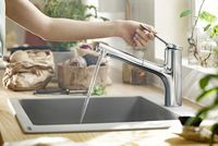 Смеситель для кухни Hansgrohe Zesis M33 Хром арт-74800000 — фото 6, Смесители для кухни