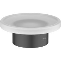 Мыльница Aquatek Лира Черная матовая арт-AQ4426MB — фото 1, Мыльницы