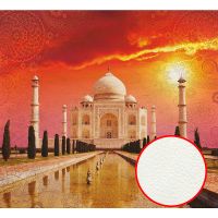 Фреска Ortograf Восток 3523 Фактура флок FLK Флизелин (2,2*2) Розовый/Бежевый, Архитектура арт-3523 (флок FLK) — фото 1, Фрески