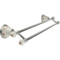 Товар: Полотенцедержатель Migliore Provance двойной Хром арт-17668 - фото 3 Полотенцедержатель Migliore Provance двойной Хром арт-17668 — фото 3, Полотенцедержатели