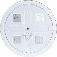 Зеркало Aquanet Арт 80 с подсветкой с сенсорным выключателем и диммером арт-336636 — фото 10, Зеркала в ванную комнату