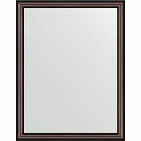 Зеркало Evoform Definite 44х34 в багетной раме - Махагон 22 мм арт-BY 1325 — фото 1, Зеркала в ванную комнату