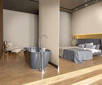 Обои Zambaiti Parati Vision Винил на флизелине (0,70*10,05) Бежевый, Штукатурка арт-76033 — фото 3, Обои для стен