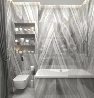 Керамогранит Decovita Caramel Grey Full Lappato 60х120 см арт-300003809 — фото 2, Керамогранит