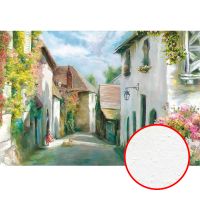 Фреска Ortograf Городской пейзаж живопись 5458 Фактура бархат FX Флизелин (4*2,7) Разноцветный, Город/Пейзаж/Живопись арт-5458 (бархат FX) — фото 1, Фрески