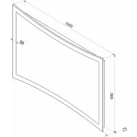 Зеркало Континент Silence 1000х680 с подсветкой с сенсорным выключателем арт-ЗЛП457 — фото 5, Зеркала в ванную комнату