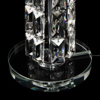 Настольная лампа Maytoni Modern Talento Белая Хром Прозрачная арт-DIA008TL-01CH — фото 6, Настольные лампы