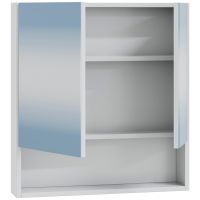 Товар: Зеркальный шкаф СанТа Сити 60 Белый арт-700337 - фото 2 Зеркальный шкаф СанТа Сити 60 Белый арт-700337 — фото 2, Зеркальные шкафы в ванную