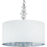 Подвесной светильник Crystal Lux Белый Хром арт-ARMANDO SP4 CHROME — фото 2, Подвесные светильники