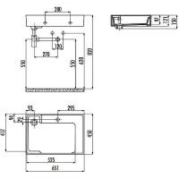 Тумба с раковиной Creavit Arya 68 Черная арт-AR065-M+AR065 — фото 9, Тумбы с раковиной