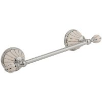 Полотенцедержатель Migliore Olivia Хром Белый арт-17561 — фото 1, Полотенцедержатели