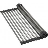 Товар: Ролл-мат Milacio Ultra / нержавеющая сталь / вороненая / 45x36 см арт-MCU.4533.GM - фото 2 Ролл-мат Milacio Ultra / нержавеющая сталь / вороненая / 45x36 см арт-MCU.4533.GM — фото 2, Сушилки для кухонных моек