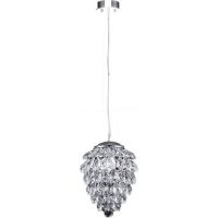 Подвесной светильник Crystal Lux Charme SP2 Chrome Transparent Прозрачный Хром арт-CHARME SP2 CHROME/TRANSPARENT — фото 1, Подвесные светильники