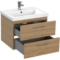 Товар: Тумба под раковину Cersanit Lara 60 подвесная Орех арт-64134 - фото 5 Тумба под раковину Cersanit Lara 60 подвесная Орех арт-64134 — фото 5, Тумбы под раковину