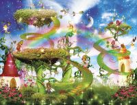 Фреска детская Ortograf Сказочная страна 6584 Фактура бархат FX Флизелин (3,5*2,7) Разноцветный, Мультимедия арт-6584 (бархат FX) — фото 2, Фрески