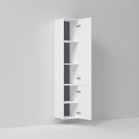 Товар: Шкаф пенал AM.PM Gem 30 R подвесной Белый арт-M90CHR0306WG - фото 2 Шкаф пенал AM.PM Gem 30 R подвесной Белый арт-M90CHR0306WG — фото 2, Пеналы для ванной комнаты