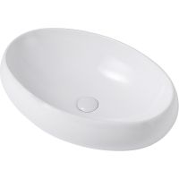 Раковина-чаша Abber Bequem 60 Белая арт-AC2102 — фото 1, Раковины накладные