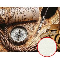 Фреска Ortograf Карты мира 5567 Фактура флок FLK Флизелин (3,6*2,7) Коричневый, Карты/Предметы арт-5567 (флок FLK) — фото 1, Фрески