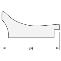 Зеркало Evoform Exclusive-G 121х96 с гравировкой в багетной раме - Фреска 84 мм арт-BY 4356 — фото 6, Зеркала в ванную комнату
