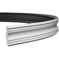 Карниз гибкий Европласт 1.50.141 2000x70x70 мм арт-1.50.141 (гибкий) — фото 1, Карнизы