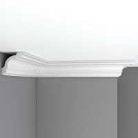 Карниз гибкий Decomaster 96630 FL 2400x75x75 мм арт-96630FL — фото 1, Карнизы