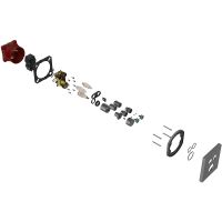 Смеситель для душа Vincea с термостатом Вороненая сталь арт-VSCV-321T-MGM — фото 4, Смеситель для душа