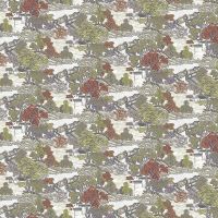 Обои Andrea Grifoni Palazzo Ragione Флизелин (1,06*10,05) Зеленый/Коричневый, Деревья арт-7020-4 — фото 1, Обои для стен