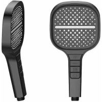 Ручной душ Berges H2 Черный матовый арт-070022 — фото 1, Лейки для душа