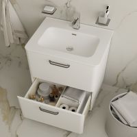 Тумба с раковиной Iddis Brick 60 Белая арт-BRI60WFi95K — фото 8, Тумбы с раковиной