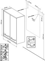 Товар: Подвесной шкаф Бриклаер Чили 62 Светлая лиственница арт-4627125415036 - фото 6 Подвесной шкаф Бриклаер Чили 62 Светлая лиственница арт-4627125415036 — фото 6, Шкафы для ванной