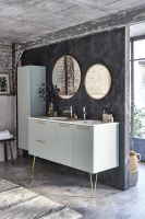 Товар: Тумба под раковину Jacob Delafon Odeon Rive Gauche 60 подвесная Белая ручки Хром арт-EB2520-R5-N18 - фото 2 Тумба под раковину Jacob Delafon Odeon Rive Gauche 60 подвесная Белая ручки Хром арт-EB2520-R5-N18 — фото 2, Тумбы под раковину