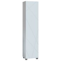 Шкаф пенал Vigo Geometry 45 Белый арт-pn.GEO.45 — фото 1, Пеналы для ванной комнаты