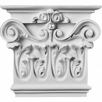 Капитель Decomaster 67x190x203 мм арт-92815-2L — фото 1, Колонны