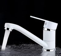 Смеситель для кухни Frap H41 Белый Хром арт-F4541 — фото 8, Смесители для кухни