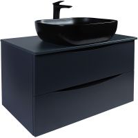 Товар: Тумба под раковину Bond Cube 80 подвесная Серая матовая арт-T07807 - фото 6 Тумба под раковину Bond Cube 80 подвесная Серая матовая арт-T07807 — фото 6, Тумбы под раковину