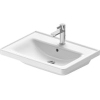 Раковина Duravit D-Neo 65 Белая арт-2367650000 — фото 3, Раковины подвесные