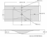 Товар: Тумба c раковиной SanVit Лира 120 в цвете Ral подвесная Белая глянцевая арт-klira2120 - фото 4 Тумба c раковиной SanVit Лира 120 в цвете Ral подвесная Белая глянцевая арт-klira2120 — фото 4, Тумбы с раковиной