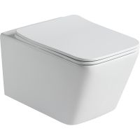 Унитаз SantiLine подвесной с сиденьем Микролифт арт-SL-5007MW — фото 1, Подвесные унитазы