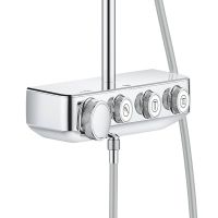 Душевая система Grohe Euphoria с термостатом Хром арт-26508000 — фото 5, Душевые стойки
