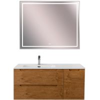 Тумба под раковину BelBagno Etna 100 L подвесная Rovere Nature арт-ETNA-1000-2C-1A-SO-RN-L — фото 10, Тумбы под раковину