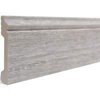 Плинтус Decor-Dizayn 2400x13x79 мм арт-005-89SH — фото 1, Плинтуса напольные