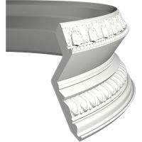 Карниз гибкий Европласт 1.50.137 2000x190x183 мм арт-1.50.137 (гибкий) — фото 1, Карнизы