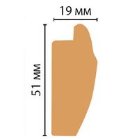 Багет Decomaster 2900x51x19 мм арт-686M-565 — фото 2, Багеты