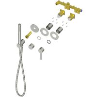 Душевая система Timo Saona Белая матовая арт-SX-2349/16SM — фото 3, Встраиваемые душевые комплекты