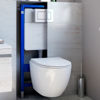 Унитаз Point Афина подвесной с сиденьем Микролифт арт-PN41041 — фото 8, Подвесные унитазы