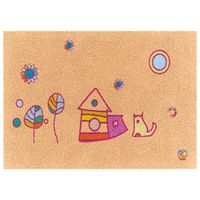 Коврик для ванной комнаты WasserKRAFT Kammel 80х50 Кремовый арт-BM-1211 — фото 1, Коврики для ванной комнаты