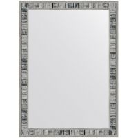 Зеркало Evoform Definite 72х52 в багетной раме - Состаренное дерево 50 мм арт-BY 7492 — фото 1, Зеркала в ванную комнату