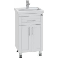 Тумба под раковину СанТа Дублин 50 Белая арт-223002 — фото 1, Тумбы под раковину