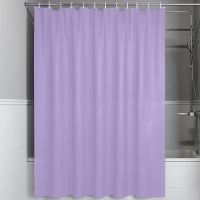 Штора для ванны Iddis Promo 180х200 Светло-фиолетовя арт-P08PE18i11 — фото 3, Шторы для ванной