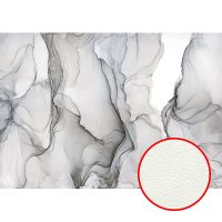 Фреска Ortograf Fluid art 34211 Фактура флок FLK Флизелин (3,5*2,7) Серый, Абстракция арт-34211 (флок FLK) — фото 1, Фрески